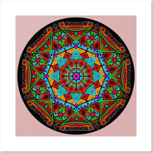 Clockwork Mandala Posters and Art